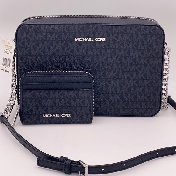 Michael Kors Handbags - Michael Kors EW Crossbody Bag and Wallet Card Case